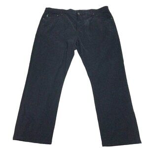 AG Adriano Goldschmied Jeans Mens 40x32 Black‎ Denim Flat Front Straight Leg